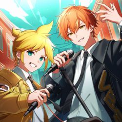 This is a pixiv picture whose title is ファイター.