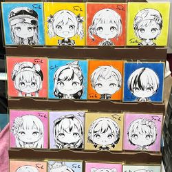 This is a pixiv picture whose title is プロセカ豆色紙.