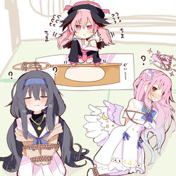 This is a pixiv picture whose title is 年越しそばを作るコハル.