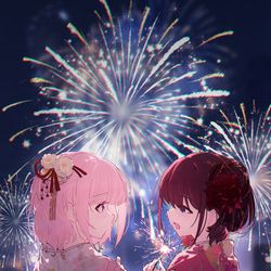 This is a pixiv picture whose title is day195 🎉元旦双菜糖🎉.