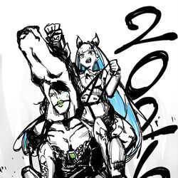 This is a pixiv picture whose title is 明けましておめでとうございます。.