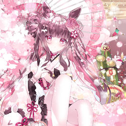 This is a pixiv picture whose title is 謹賀新年.