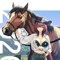 This is a pixiv picture whose title is 2026.