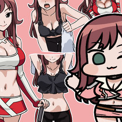 This is a pixiv picture whose title is 赤名累.