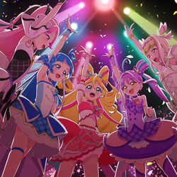 This is a pixiv picture whose title is We are! キミとアイドル プリキュア！.