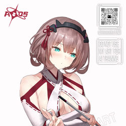 This is a pixiv picture whose title is 巫女スーツ ダークスター.