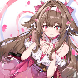 This is a pixiv picture whose title is 新衣服就得俯视角仔细观看.