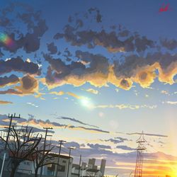 This is a pixiv picture whose title is 初日の出の1時間スケッチ【2026】.