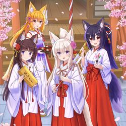 This is a pixiv picture whose title is 2026年 お正月イラスト.