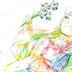 This is a pixiv picture whose title is アルジャーノン.