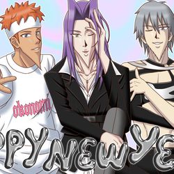 This is a pixiv picture whose title is あけおめ2025.