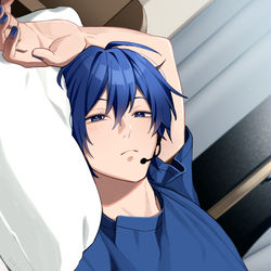 This is a pixiv picture whose title is 2024後半-2025！KAITO XLOG！.