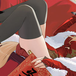 This is a pixiv picture whose title is 2026恭贺新春.