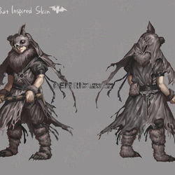 This is a pixiv picture whose title is コウモリスキンハンちゃん.