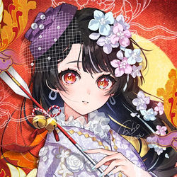 This is a pixiv picture whose title is Happy New Year.