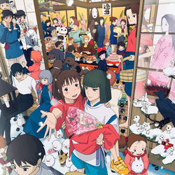 This is a pixiv picture whose title is 坊ねずみを探せ！.