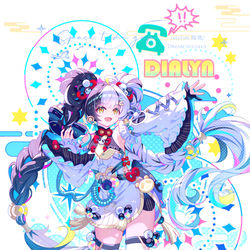 This is a pixiv picture whose title is 琉音/叶瞬光.