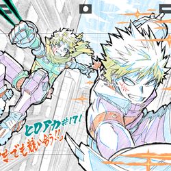 This is a pixiv picture whose title is ヒロアカ#171(偽).