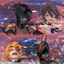 This is a pixiv picture whose title is 「私が全部教えてあげる」.