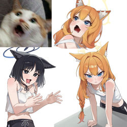 This is a pixiv picture whose title is 🙀.