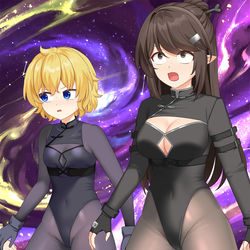 This is a pixiv picture whose title is 結界召喚.