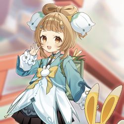 This is a pixiv picture whose title is ヨォーヨちゃん新衣装ありがとう.