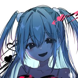 This is a pixiv picture whose title is 初音ミク.
