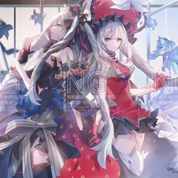 This is a pixiv picture whose title is ☆.