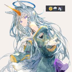 This is a pixiv picture whose title is 😇🌨️🦄.