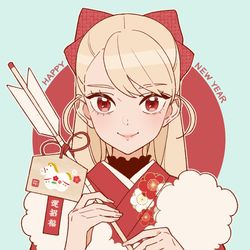 This is a pixiv picture whose title is あけましておめでとうございます🎍.