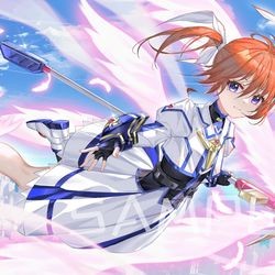 This is a pixiv picture whose title is 奈叶.