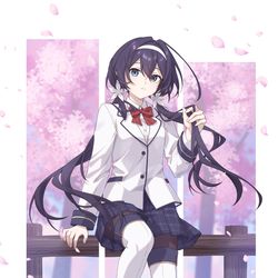 This is a pixiv picture whose title is 泉鏡花.