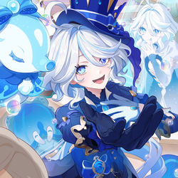 This is a pixiv picture whose title is フリーナ🐾.