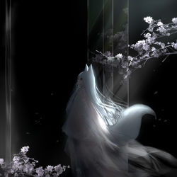 This is a pixiv picture whose title is 依頼絵　鏡花水月.