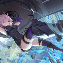 This is a pixiv picture whose title is 玛修.