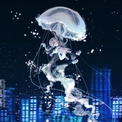 This is a pixiv picture whose title is ここが、私たちの.