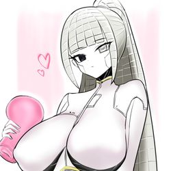 This is a pixiv picture whose title is 环指机娘阿尔比娜Albina.