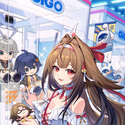 This is a pixiv picture whose title is 【ゼンゼロGiGO第2弾コラボ】.