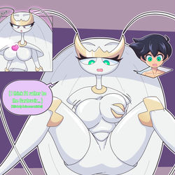 This is a pixiv picture whose title is Swapped with Pheromosa.