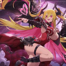 This is a pixiv picture whose title is ラクリモーサ.