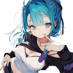 This is a pixiv picture whose title is 見つめて.