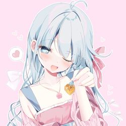 This is a pixiv picture whose title is くくりちゃん！！.