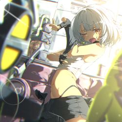 This is a pixiv picture whose title is 엔비의 출근루틴.