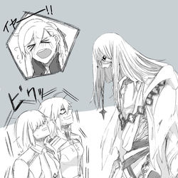 This is a pixiv picture whose title is 終章後ネタバレ閲覧注意⚠️.