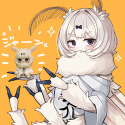 This is a pixiv picture whose title is 蚕ちゃんのフィギュア化クラウドファンディング.