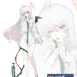 This is a pixiv picture whose title is ハルナ(水着;浦和式).