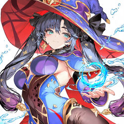 This is a pixiv picture whose title is モナ 💧.