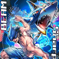 This is a pixiv picture whose title is チェ×ポケパロ絵まとめ.