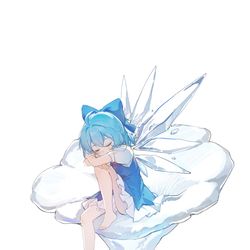 This is a pixiv picture whose title is チルノ.