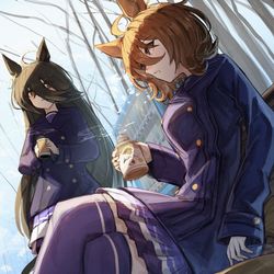 This is a pixiv picture whose title is 冬タキカフェ.